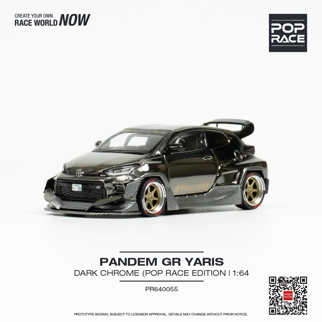 Pandem GR Yaris Dark Chrome
